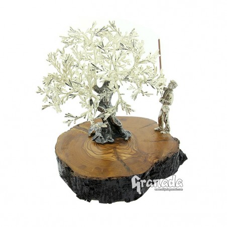 Olivo de Plata 16 cm - Vareador