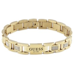 PULSERA GUESS FRONTIERS ACERO DORADO                                  