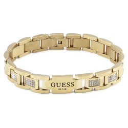 PULSERA GUESS ACERO DORADO FRONTIERS                                  