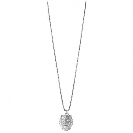 CADENA ACERO GUESS LION KING                                          