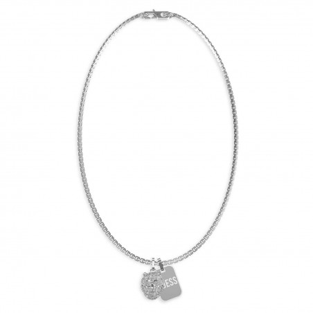 CADENA ACERO GUESS LION KING                                          