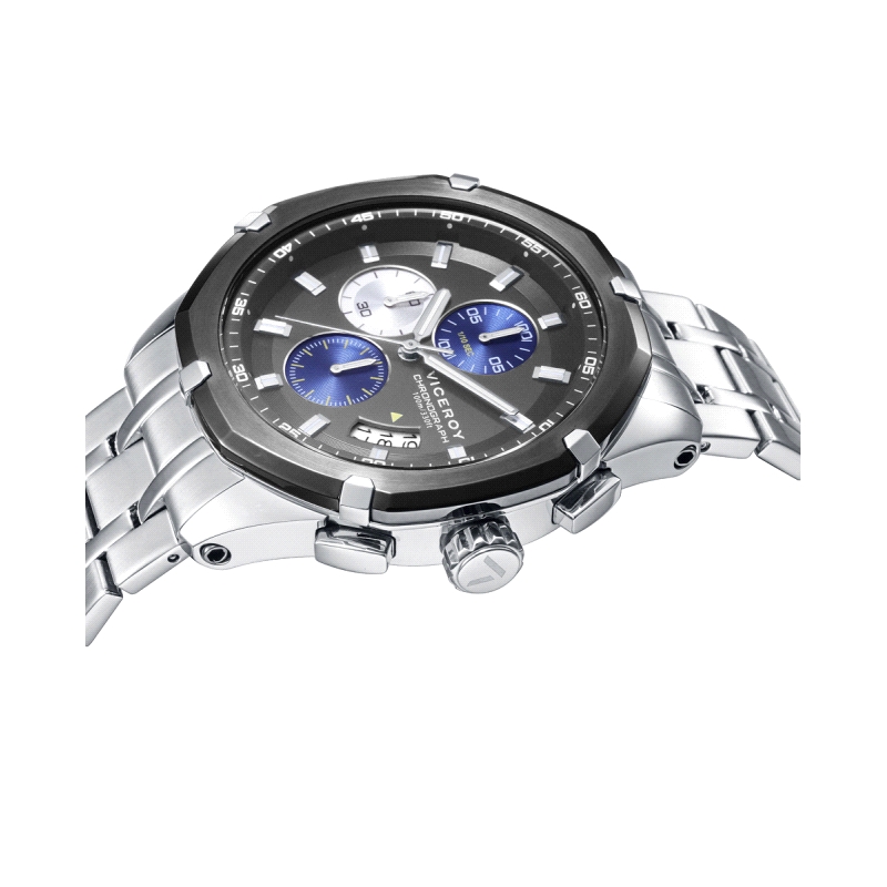 RELOJ VICEROY CABALLERO CRONOGRAFO ACERO 46837-57