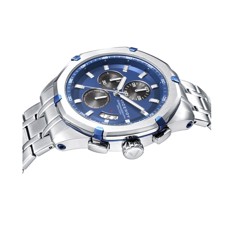 RELOJ VICEROY CABALLERO CRONOGRAFO ACERO 46837-37