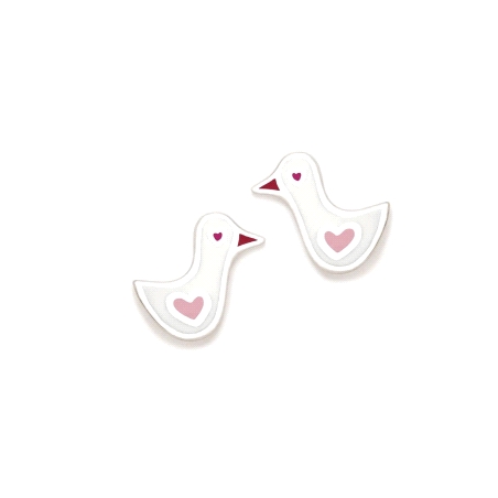 PENDIENTES PLATA AGATHA RUIZ DE LA PRADA PATO ZOE