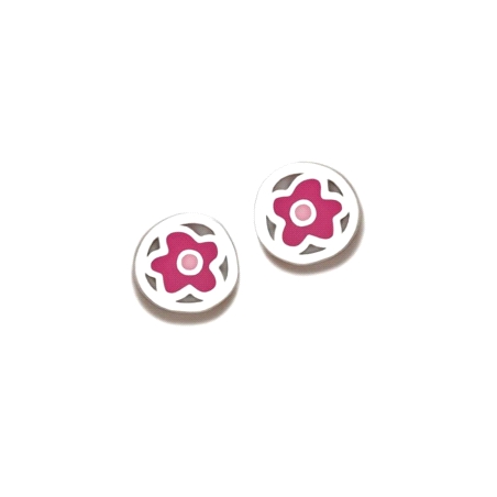 PENDIENTES AGATHA RUIZ DE LA PRADA RIGOBERTA FLOR ROJA