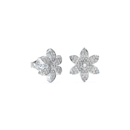 PENDIENTES ACERO GUESS WHITE LOTUS JUBE04145JWRHT-U                   
