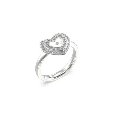 ANILLO ACERO GUESS AMAMI TALLA 12 JUBR04034JWRH52                     