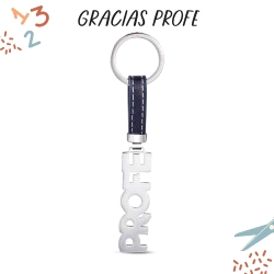 LLAVERO ACERO PROFE                                                   