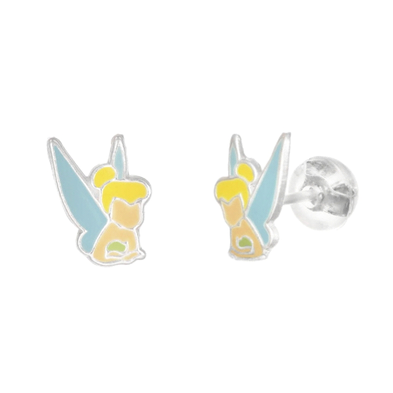 PENDIENTES PLATA DISNEY CAMPANILLA                                    