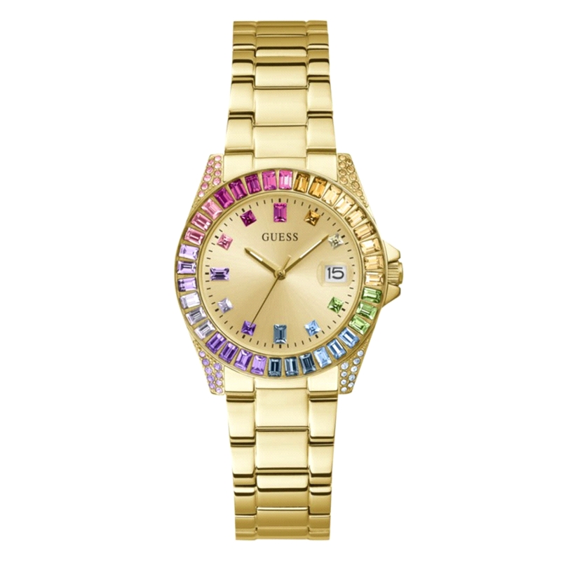 RELOJ GUESS SEÑORA ACERO OPALINE GW0475L3