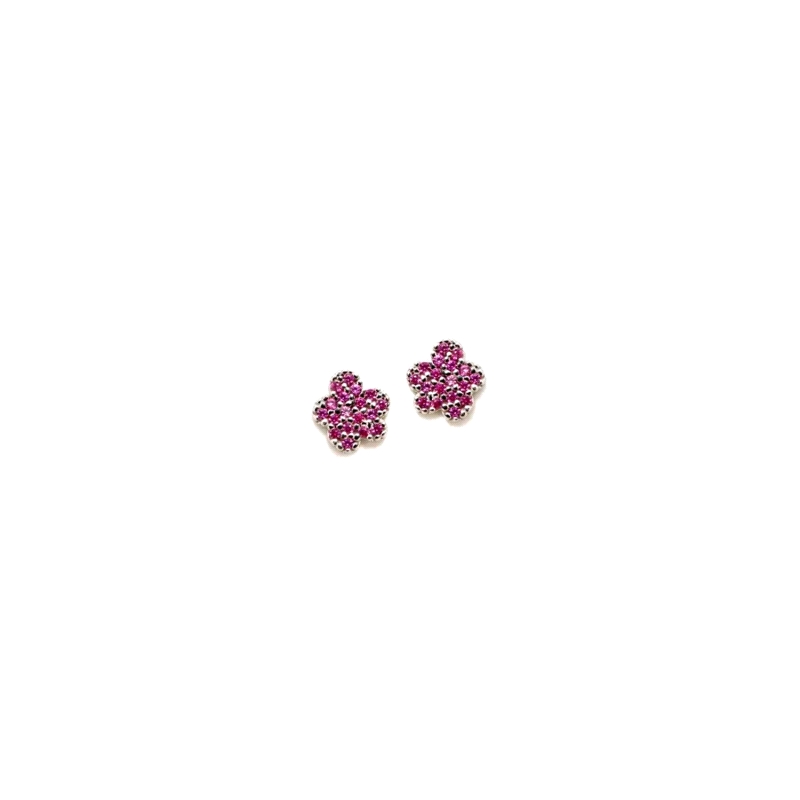 PENDIENTES PLATA AGATHA RUIZ DE LA PRADA STARLIGHT PURPLE             