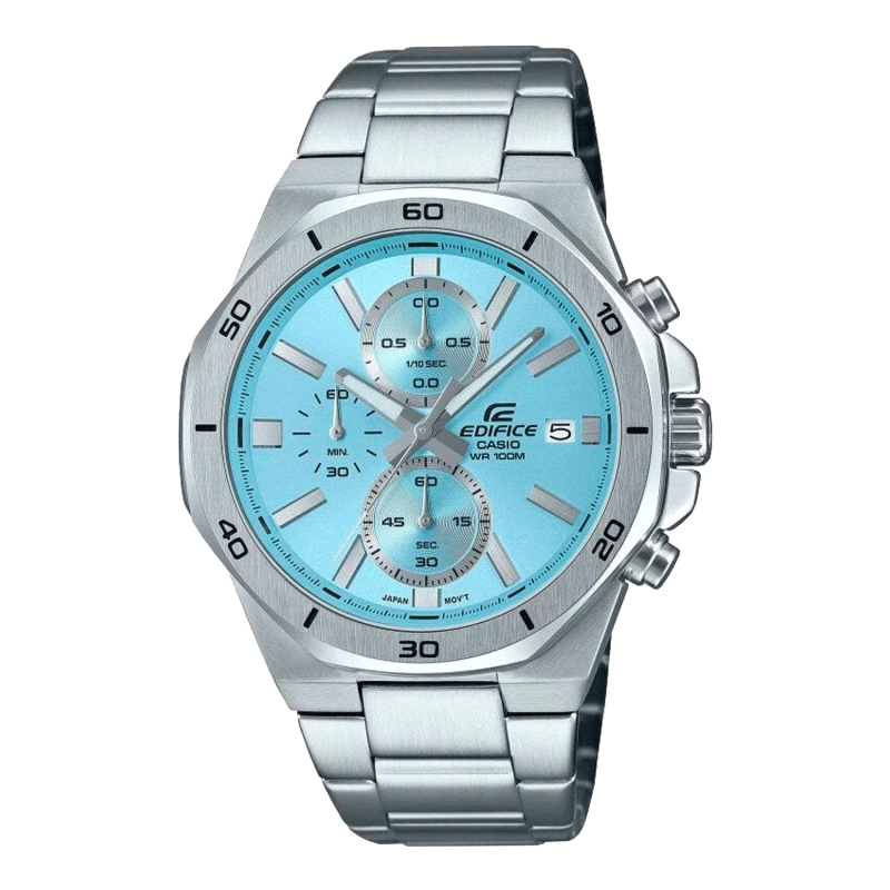 RELOJ CASIO EDIFICE CABALLERO ACERO EFV-640D-2BVUEF                   