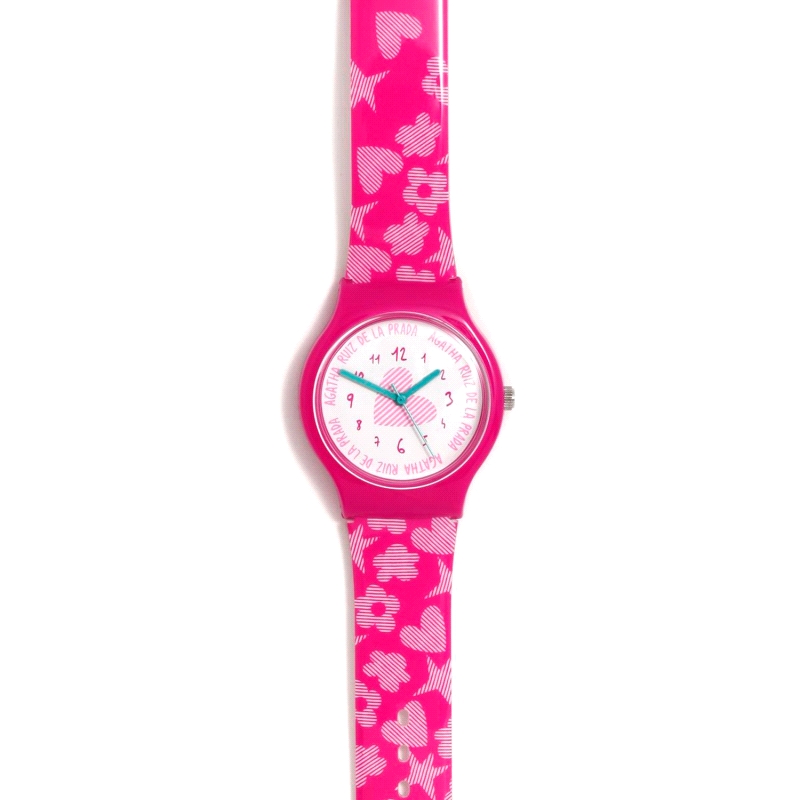 RELOJ AGATHA RUIZ DE LA PRADA FLIP FUCSIA NEW DEGRADEÉ                