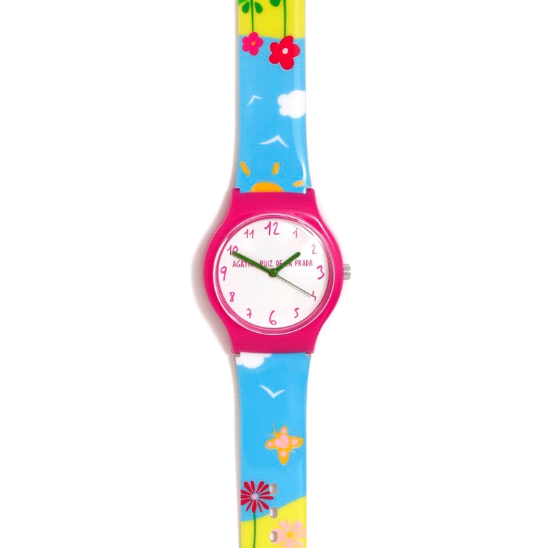 RELOJ AGATHA RUIZ DE LA PRADA FLIP BOTANICA                           