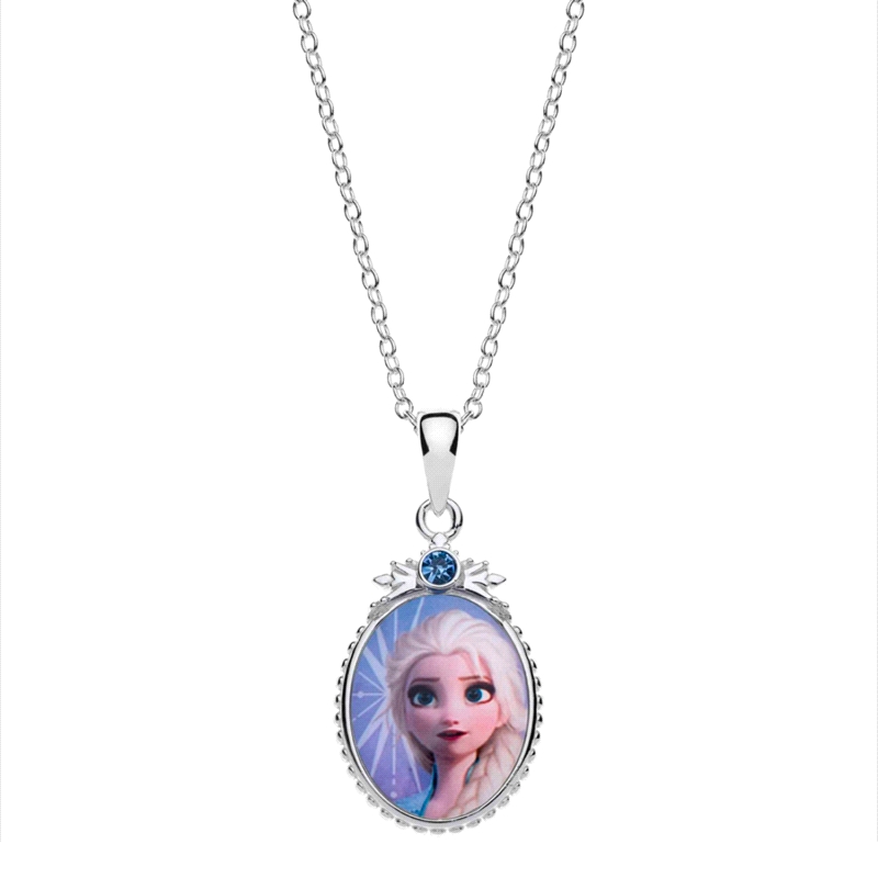 GARGANTILLA PLATA DISNEY ELSA FROZEN                                  