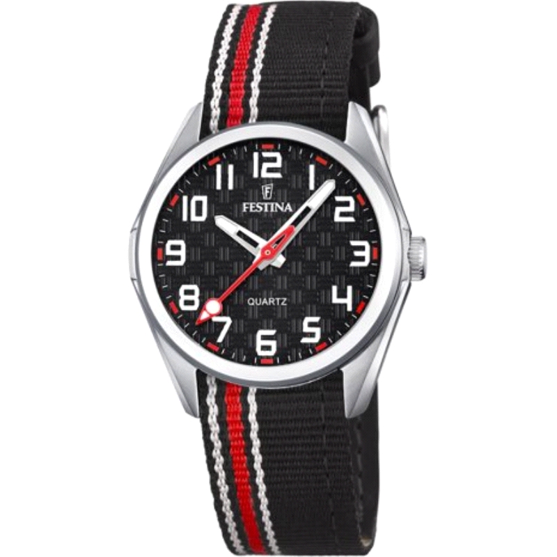 RELOJ JUNIOR FESTINA ESFERA NEGRA