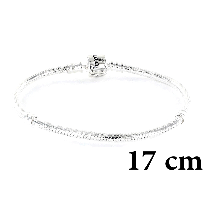 PULSERA DE ABALORIOS EN PLATA