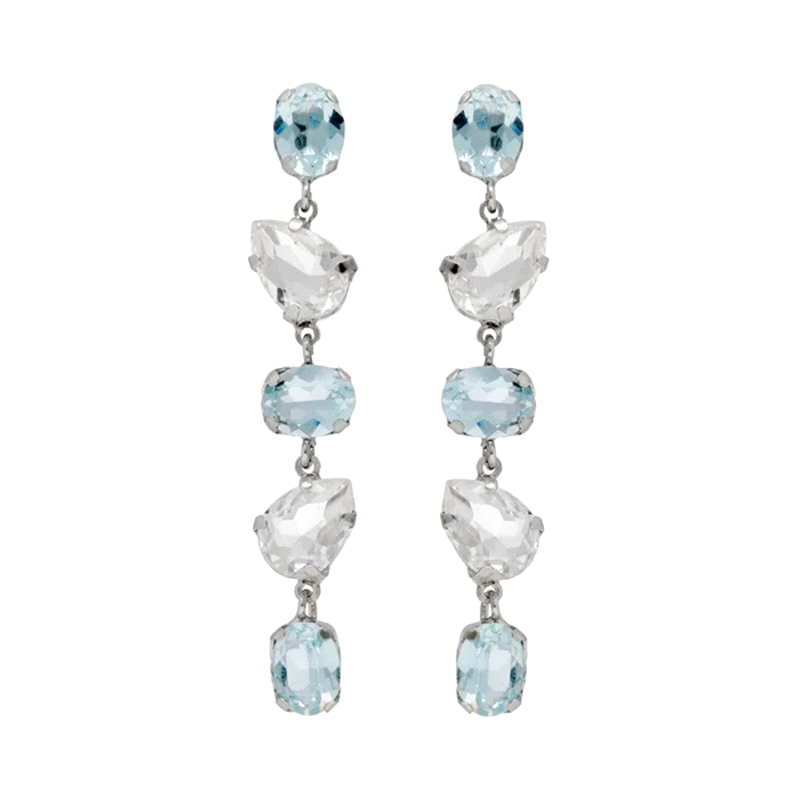 PENDIENTES PLATA VICTORIA CRUZ CLARITY A5033-91HT                     