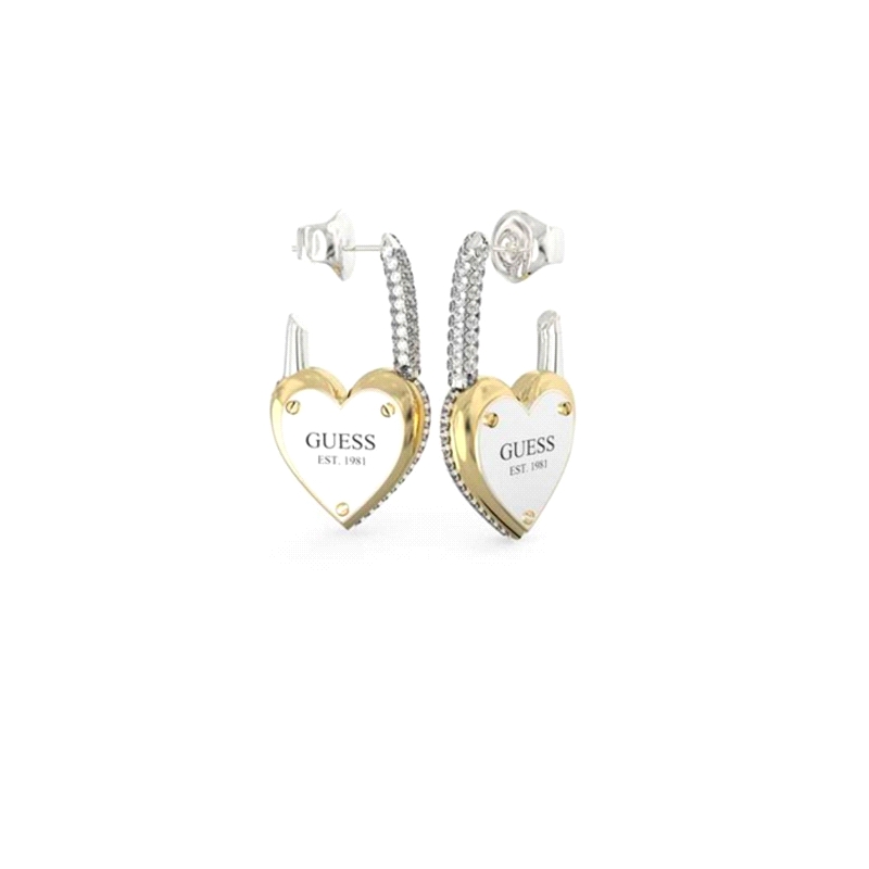 PENDIENTES ACERO GUESS SEÑORA ALL YOU NEED IS LOVE JUBE04203JWYGRHT-U 