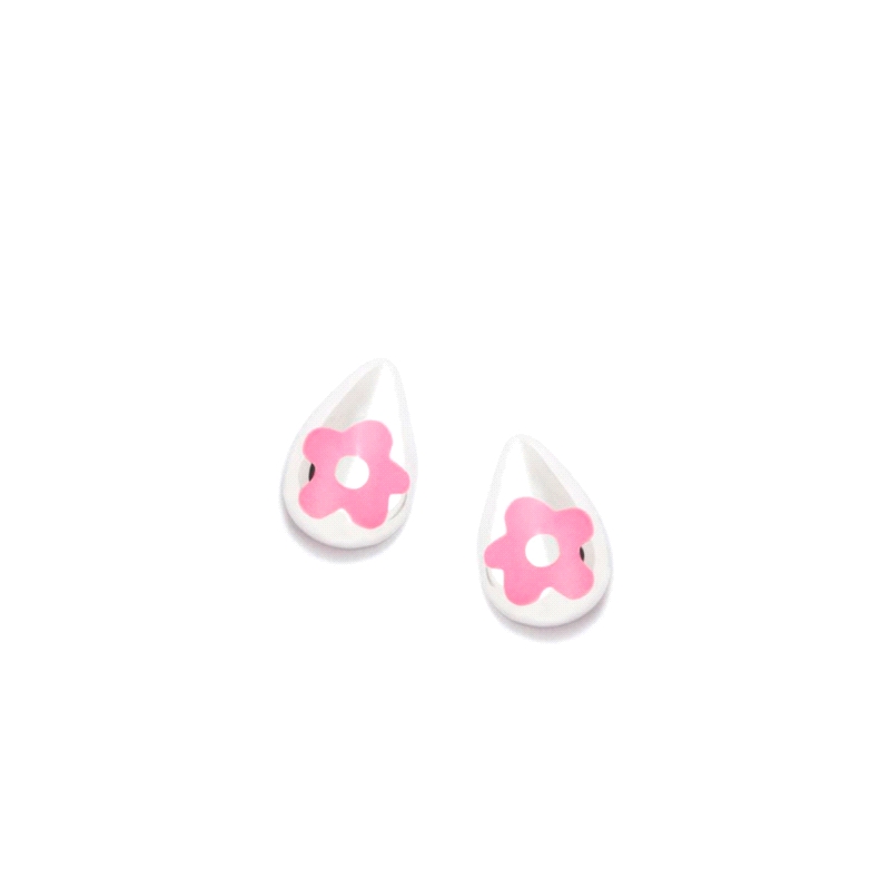 PENDIENTES PLATA AGATHA RUIZ DE LA PRADA VENETA FLOR                  