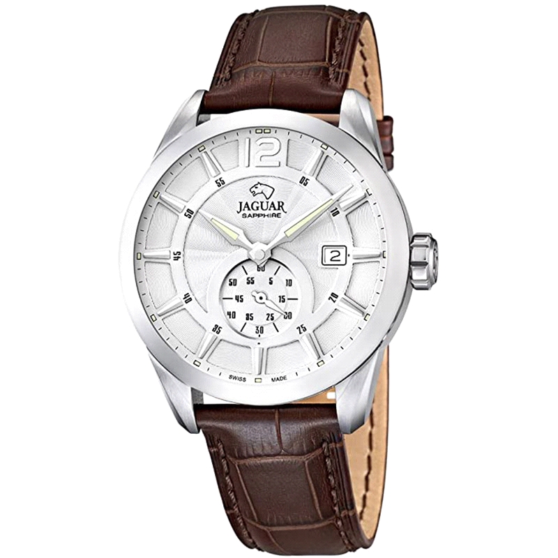 RELOJ JAGUAR CABALLERO ESFERA  BLANCA