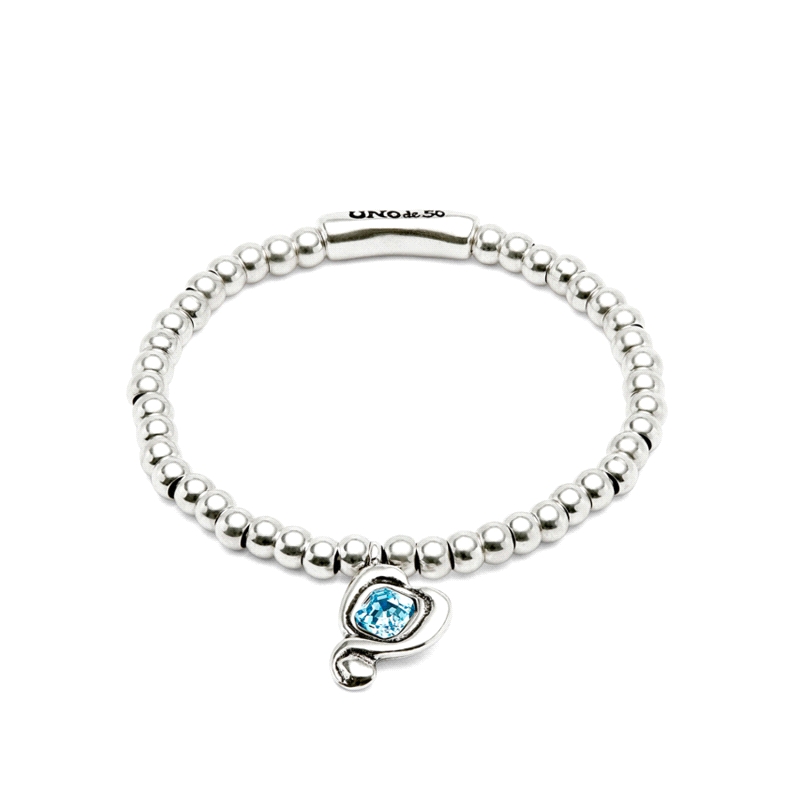 PULSERA RODIO UNO DE 50 SER EXPRESIVA EXC TALLA M PUL2514AZCMTL0M     