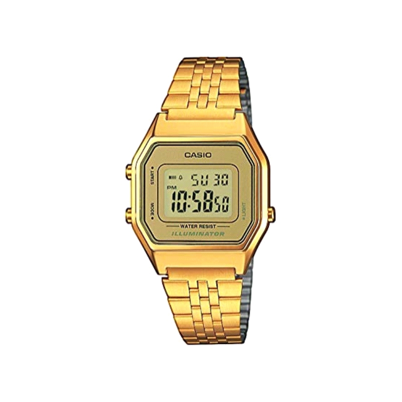 RELOJ CASIO VINTAGE CABALLERO ACERO LA680WEGA-9ER                     