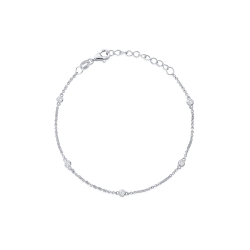 PULSERA VIDAL&VIDAL CLASICO CIRCONITAS X1746517                                                     