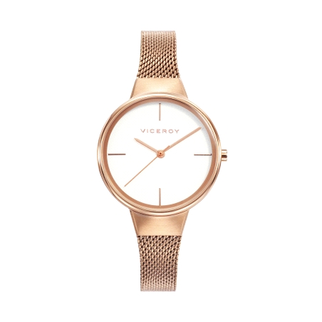 RELOJ ACERO IP ROSA BRAZALETE SRA VA
