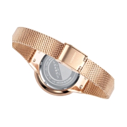 RELOJ ACERO IP ROSA BRAZALETE SRA VA 2