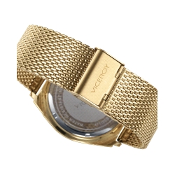 RELOJ VICEROY CABALLERO ACERO DORADO 471195-95 2