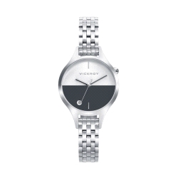 RELOJ ACERO SEÑORA VICEROY 42330-57