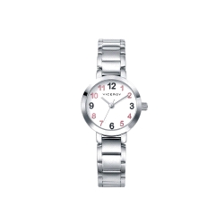 RELOJ ACERO NIÑA VICEROY