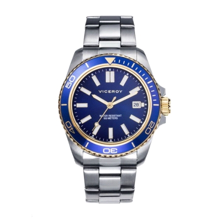 RELOJ ACERO VICEROY 432297-37