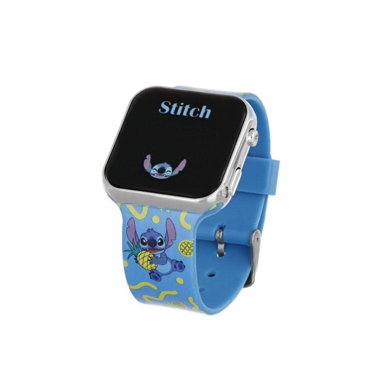 RELOJ DIGITAL STITCH LED DISNEY