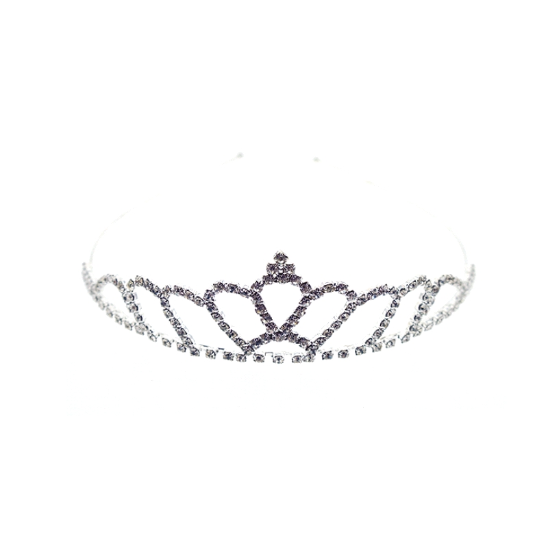Peina para novias de Rodio y Circonita Blanca