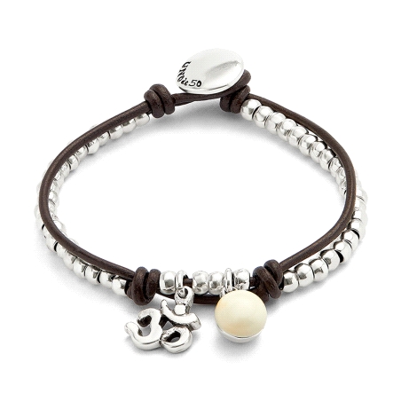 PULSERA RODIO UNO DE 50 SER FASCINANTE TALLA M PUL2531MFLMTL0M