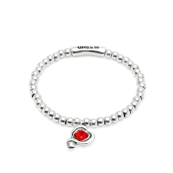 PULSERA RODIO UNO DE 50 SER EXPRESIVA EXC PUL2514ROJMTL0M