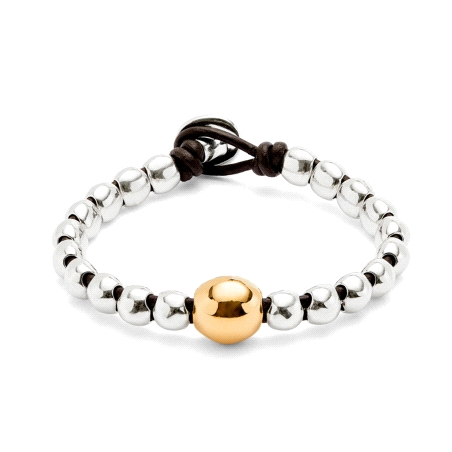 PULSERA RODIO UNO DE 50 SER INTRÉPIDA TALLA M PUL2523OROMTL0M