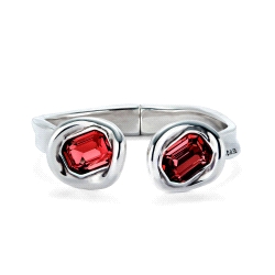 PULSERA RODIO UNO DE 50 SER VALIENTE EXC TALLA M