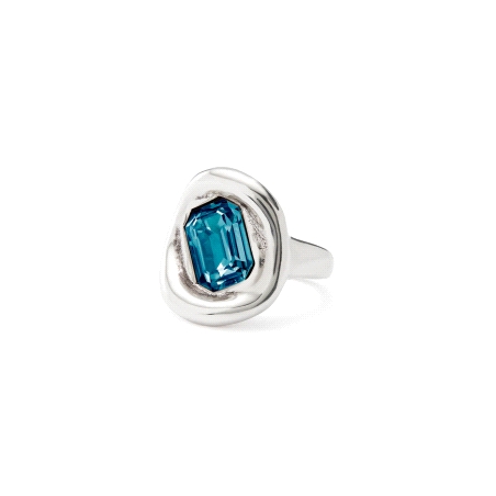 ANILLO RODIO UNO DE 50 SER VALIENTE EXC TALLA 12