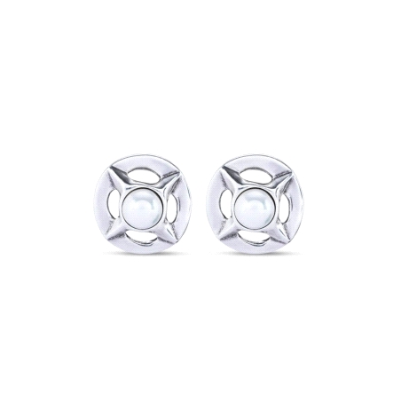 PENDIENTES RODIO UNO DE 50 CRAFTED