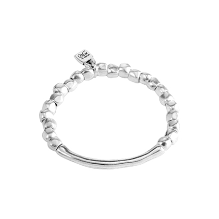PULSERA UNO DE 50 RODIO TRAVESIA TALLA M
