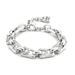 PULSERA RODIO UNO DE 50 UNSTOPPABLE TOPAZ