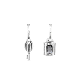 PENDIENTES RODIO UNO DE 50 MAGIC KEY