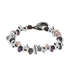 PULSERA RODIO UNO DE 50 VIVENCIA PUL1615MCLMTL0M