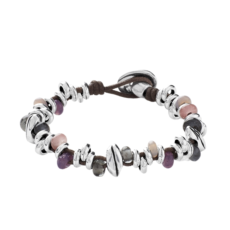 PULSERA RODIO UNO DE 50 VIVENCIA PUL1615MCLMTL0M