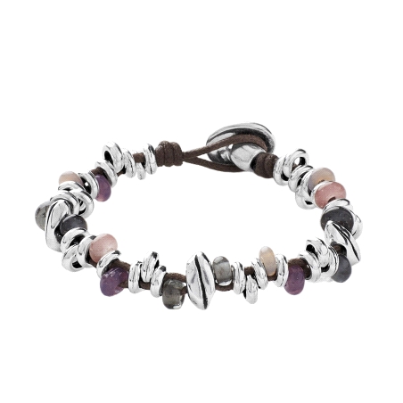 PULSERA RODIO UNO DE 50 VIVENCIA PUL1615MCLMTL0M