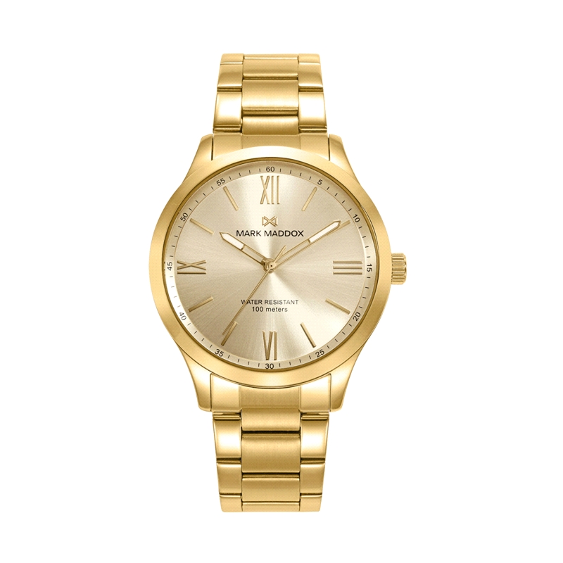 RELOJ MARK MADDOX CABALLERO ACERO HM1018-23