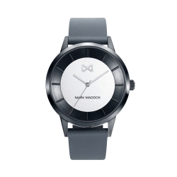 RELOJ MARK MADDOX ACERO CORREA CABALLERO HC7128-37